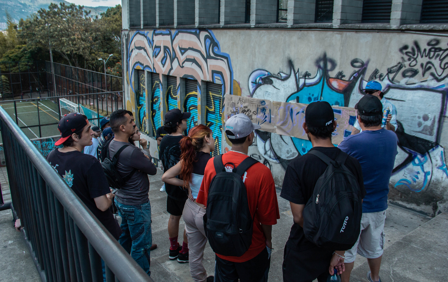 Proceso artístico de Graffiti Art Medellín